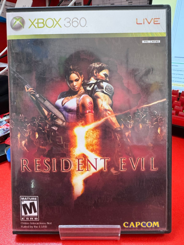 Игра 360 Xbox Resident Evil