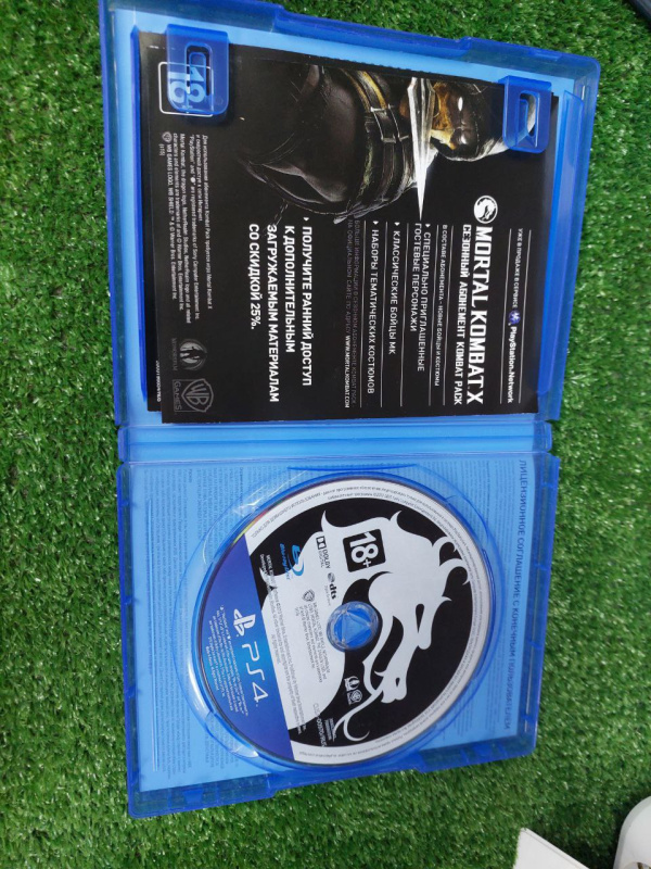 Диск с игрой MK X Sony Mortal Combat X