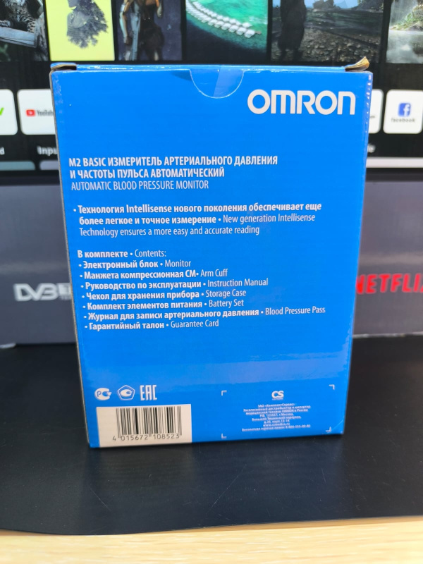 тонометр Omron m2 basic hem-7121-ru