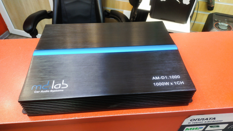 Авто усилитель  md.lab am-d1